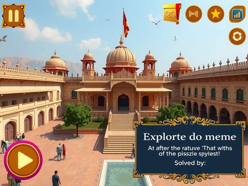 Rajasthan Royal Heritage Trail festival event gameplay